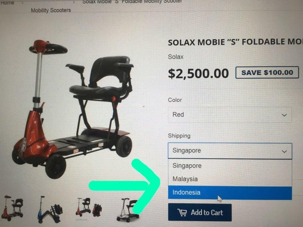 We now ship to Indonesia! - Falcon Mobility Singapore