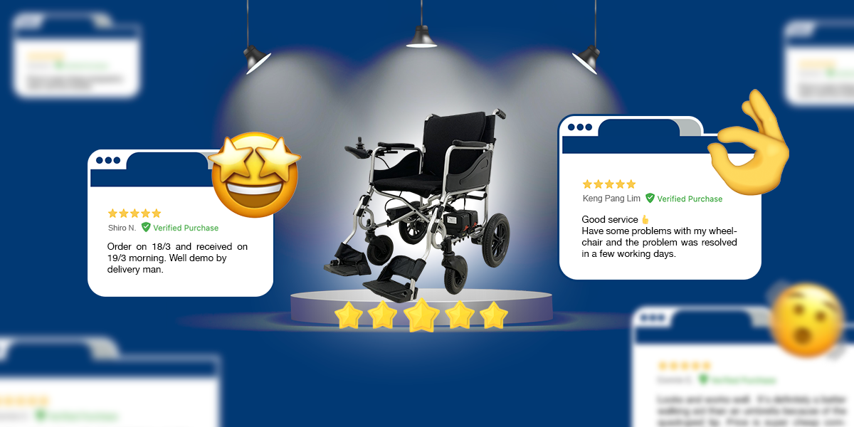 Falcon Ultra-Lite Air Motorised Electric Wheelchair Review