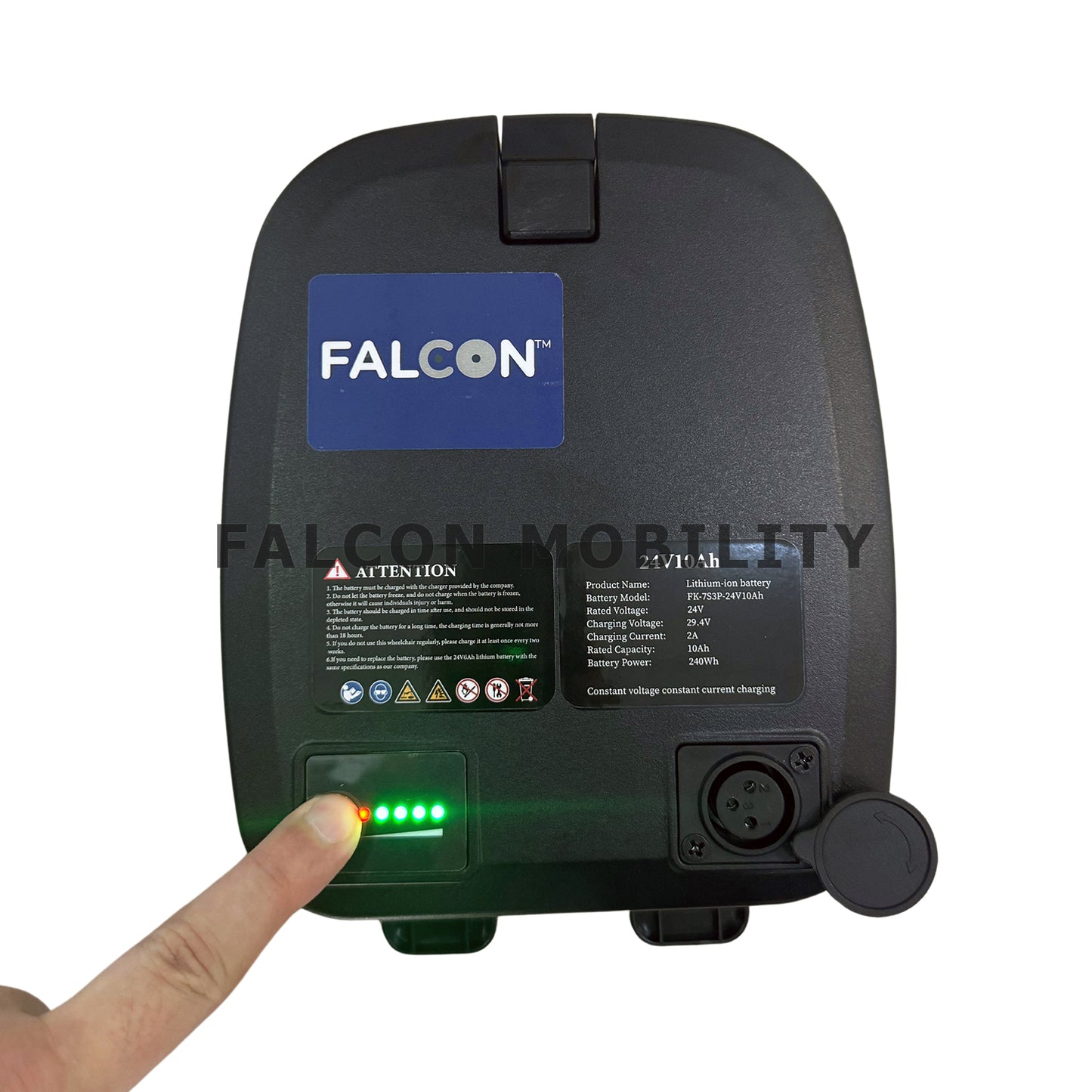 Battery for Falcon Ultra-lite Carbon Electric Wheelchair