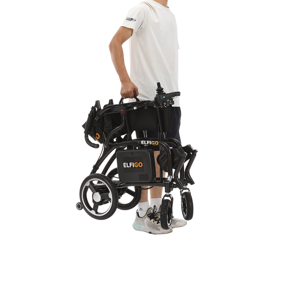 Ultra-Lite Carbon Electric Powered Motorised Wheelchair PMA V2 (10.8 kg) Carrt 45