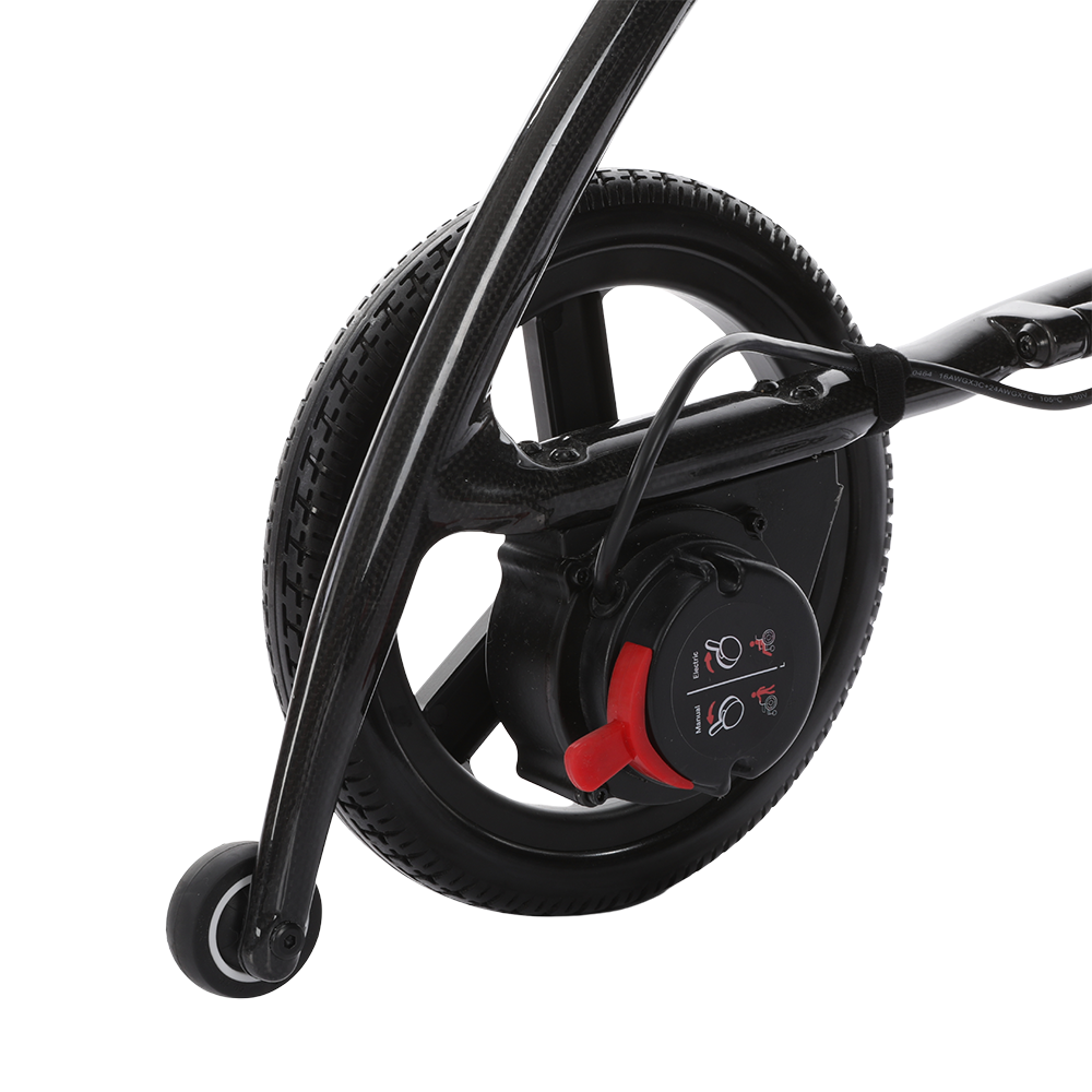 Ultra-Lite Carbon Electric Powered Motorised Wheelchair PMA V2 (10.8 kg) Wheel Back Zoom 2
