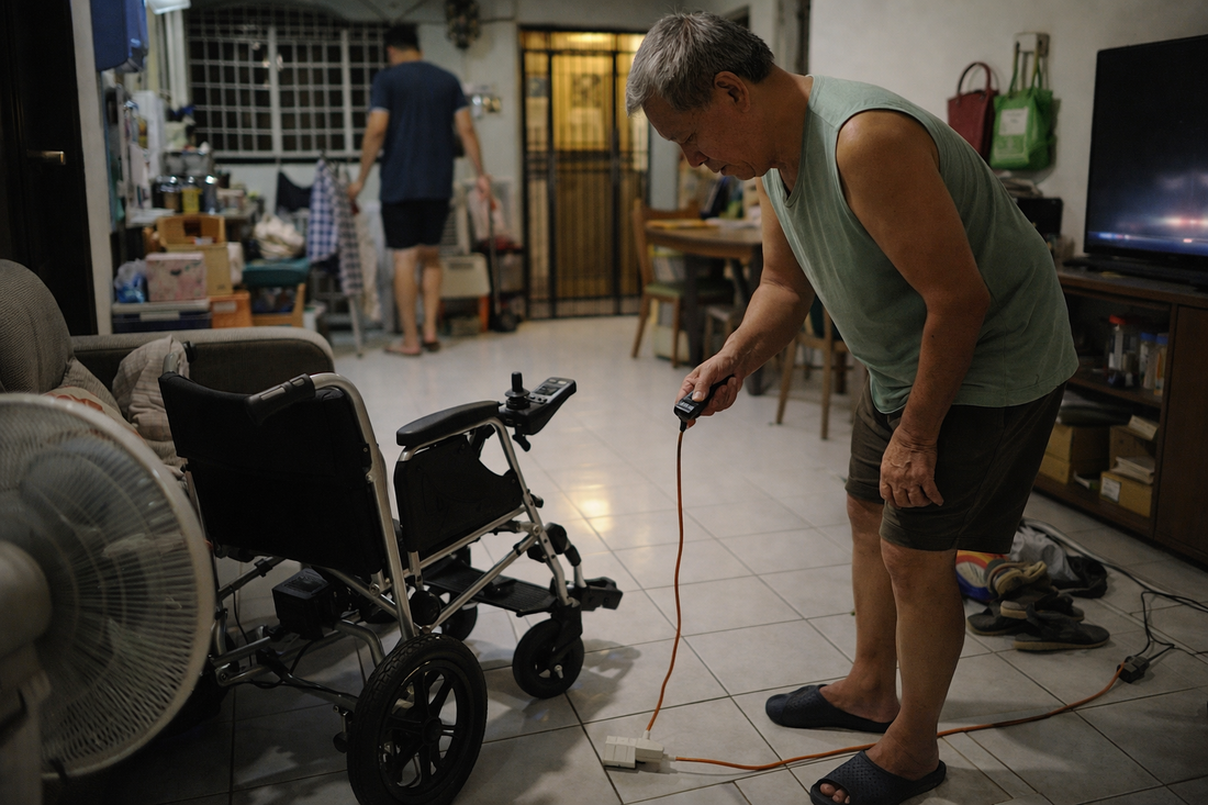 “Can You Charge Somewhere Else?”: The Extension Cord Politics That Decide Whether an Electric Wheelchair Gets Used Tomorrow