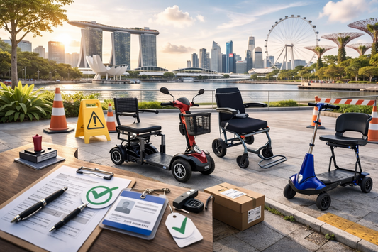Mobility Scooter Prices May Rise Up to 15% Under New Singapore Rules, As reported by CNA