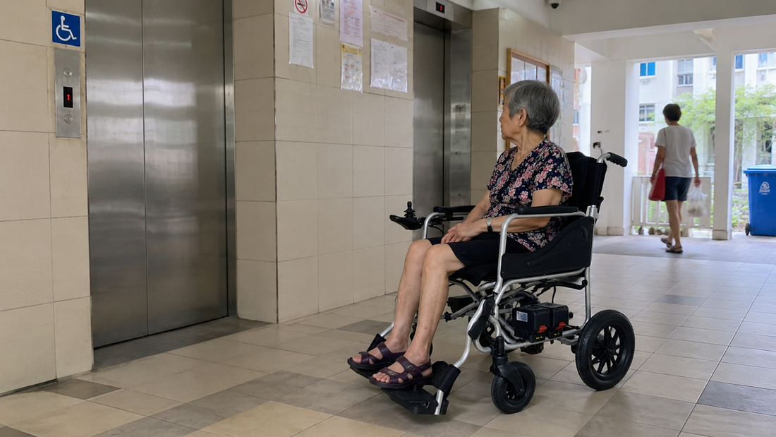 Why Your Parent Starts Waiting in the HDB Lift Lobby Before Going Out