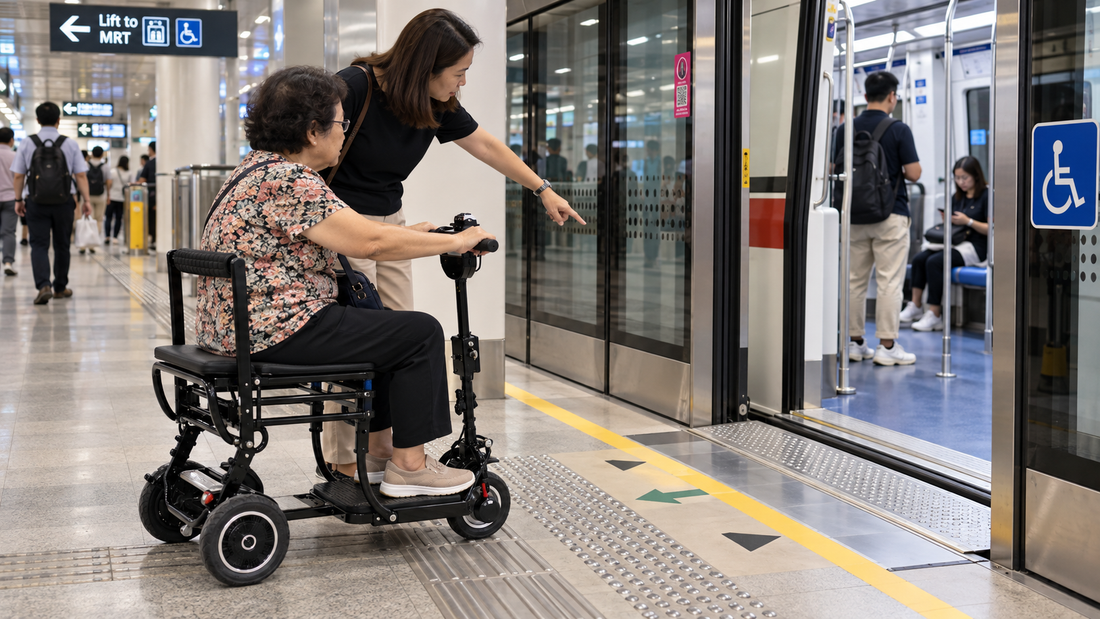 Can You Bring a Mobility Scooter on MRT and Buses in Singapore? What to Check Before You Travel