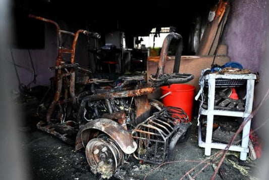 PMA Device Catches Fire in Ang Mo Kio Flat - Falcon Mobility Singapore
