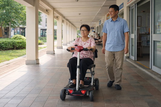 “I Can’t Be There Every Time”: How Mobility Scooters Reduce Caregiver Anxiety in Busy Singapore Households