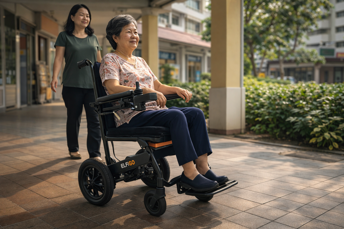 When Walking Costs Too Much Energy: Why Singapore Seniors Turn to Motorised Wheelchairs to Get Through the Day