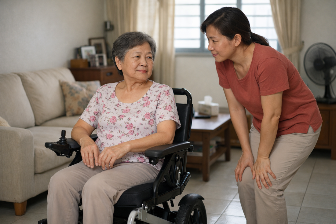Why Many Families Regret Waiting Too Long Before Choosing a Motorised Wheelchair for an Elderly Loved One