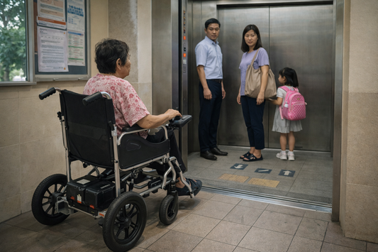 “Wait for the Next Lift”: How Unspoken Lift Etiquette Quietly Shapes Motorised Wheelchair Usage in HDB Blocks