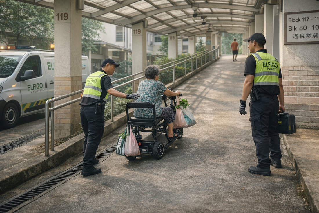The Market Return Climb: Why Personal Mobility Aid (PMA) Users Rethink Groceries After Facing the Estate Slope Alone