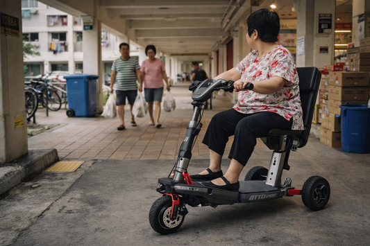The Pavement Courtesy Slowdown: Why Mobility Scooter Users in Singapore Often Travel Slower Than They Intend