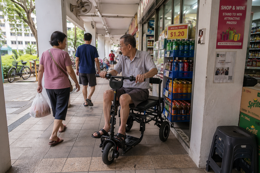 The Awkward Pause Outside Shops: When Using a Mobility Scooter Means Deciding Where It Can Exist
