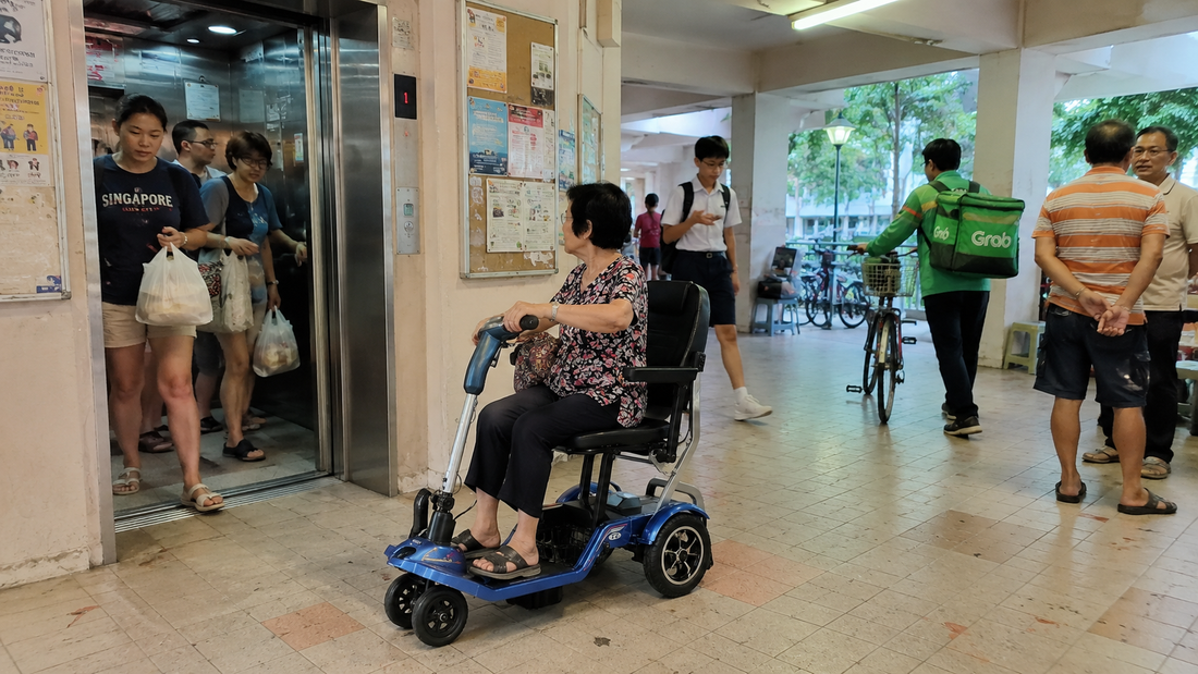 “I’ll Wait for the Crowd to Clear”: The Quiet Timing Habits Behind Mobility Scooter Use in Singapore Estates