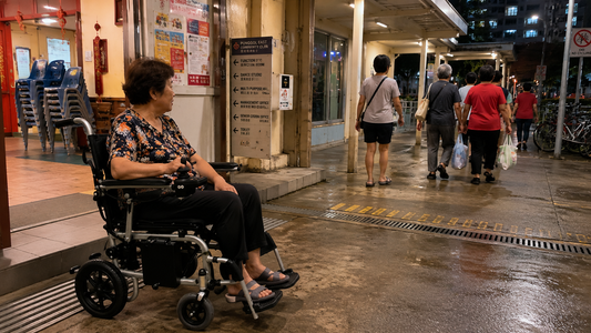 Why Some Seniors Avoid Evening Community Events After Switching to a Motorised Wheelchair in Singapore