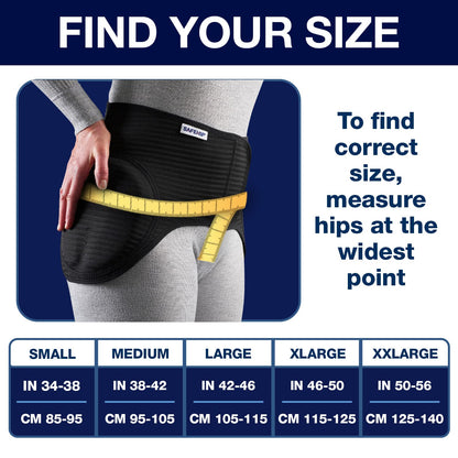 Safehip Active Hip Protector for Active Elderly - Injury Prevention Hip Pads Sizes