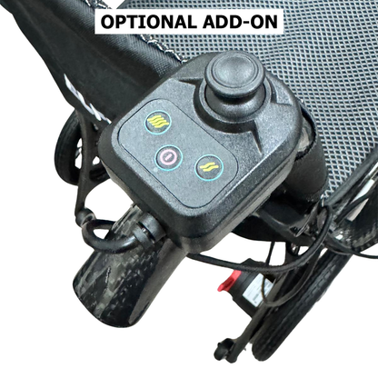Ultra-Lite Carbon Electric Powered Motorised Wheelchair PMA Attendent Control