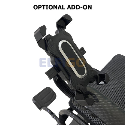 Ultra-Lite Carbon Electric Powered Motorised Wheelchair PMA Phone Holder