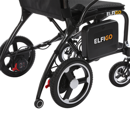 Ultra-Lite Carbon Electric Powered Motorised Wheelchair PMA V2 (10.8 kg) Wheel Back 45