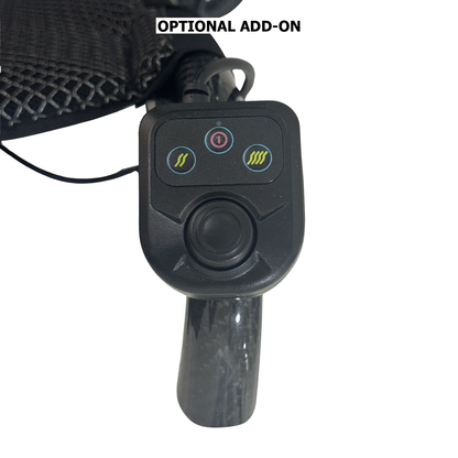 Ultra-Lite Carbon Electric Powered Motorised Wheelchair PMA Attendent Control